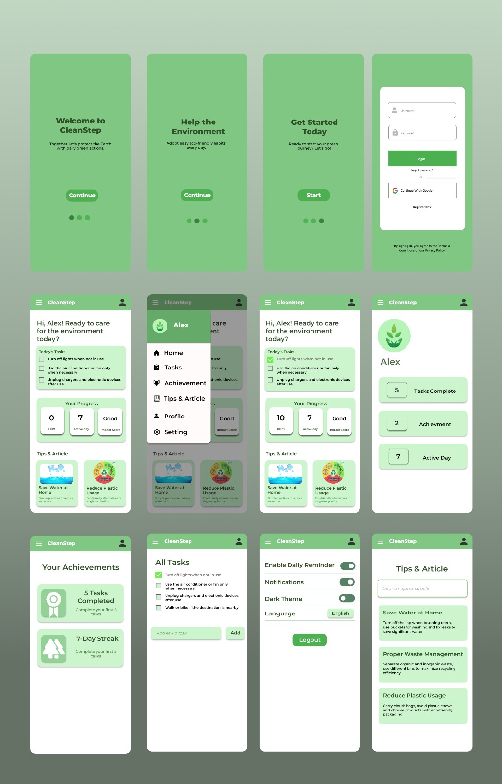 Eco Friendly Mobile App